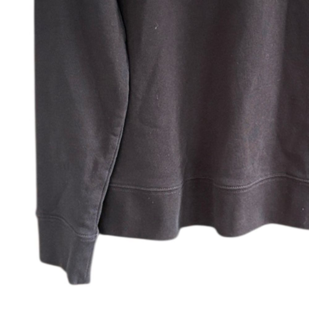 EUC Kate Spade Embroidered Logo Sweatshirt Black White Size Medium - Picture 6 of 7